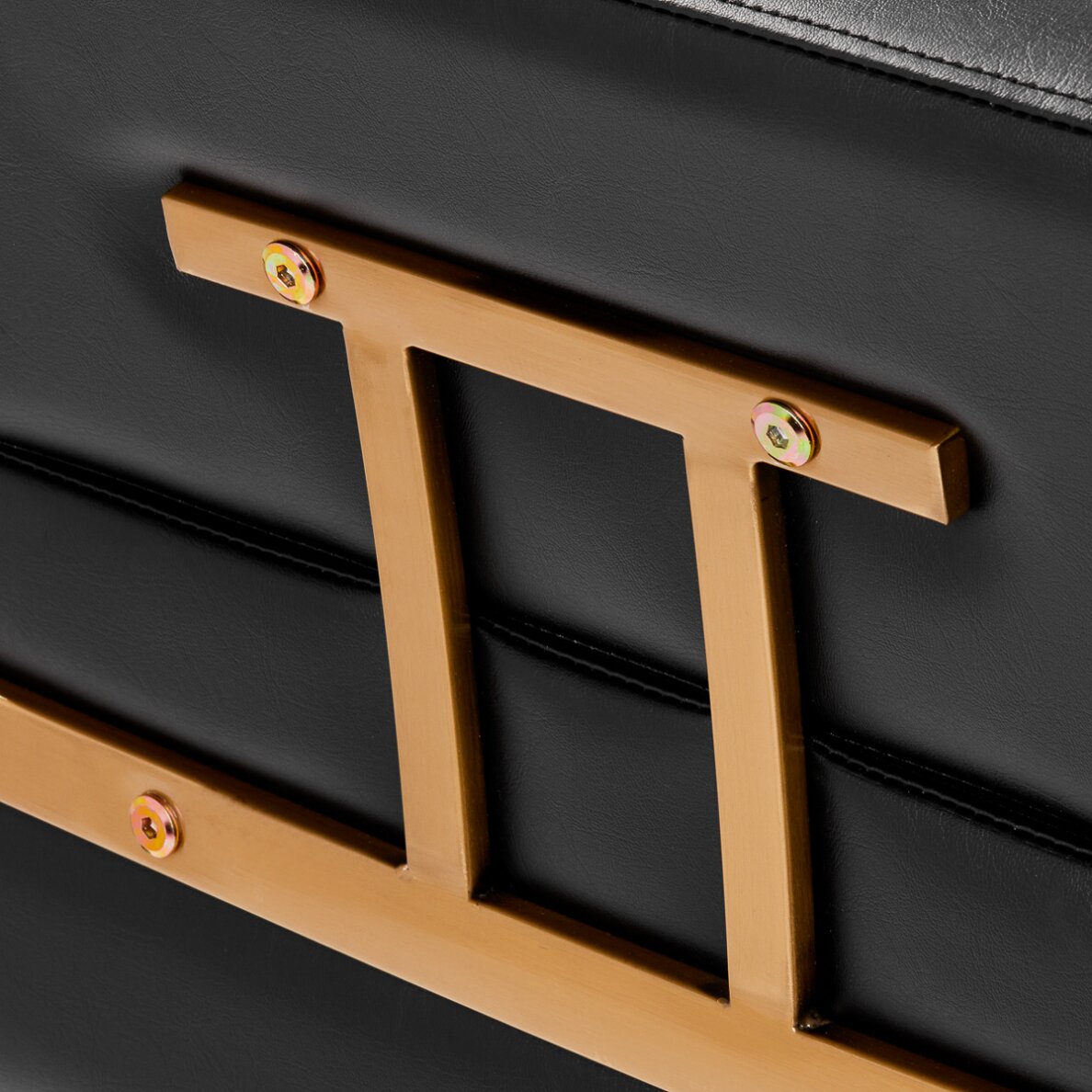 Kampaamotuoli Gabbiano Porto Gold Black 7 Kampaamotuoli Gabbiano Porto Gold Black 7