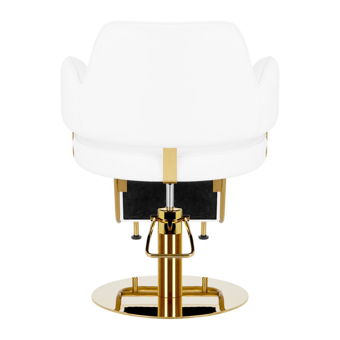 Парикмахерское кресло Gabbiano Professional Hairdressing Chair Linz Gold White 2 Парикмахерское кресло Gabbiano Professional Hairdressing Chair Linz Gold White 2