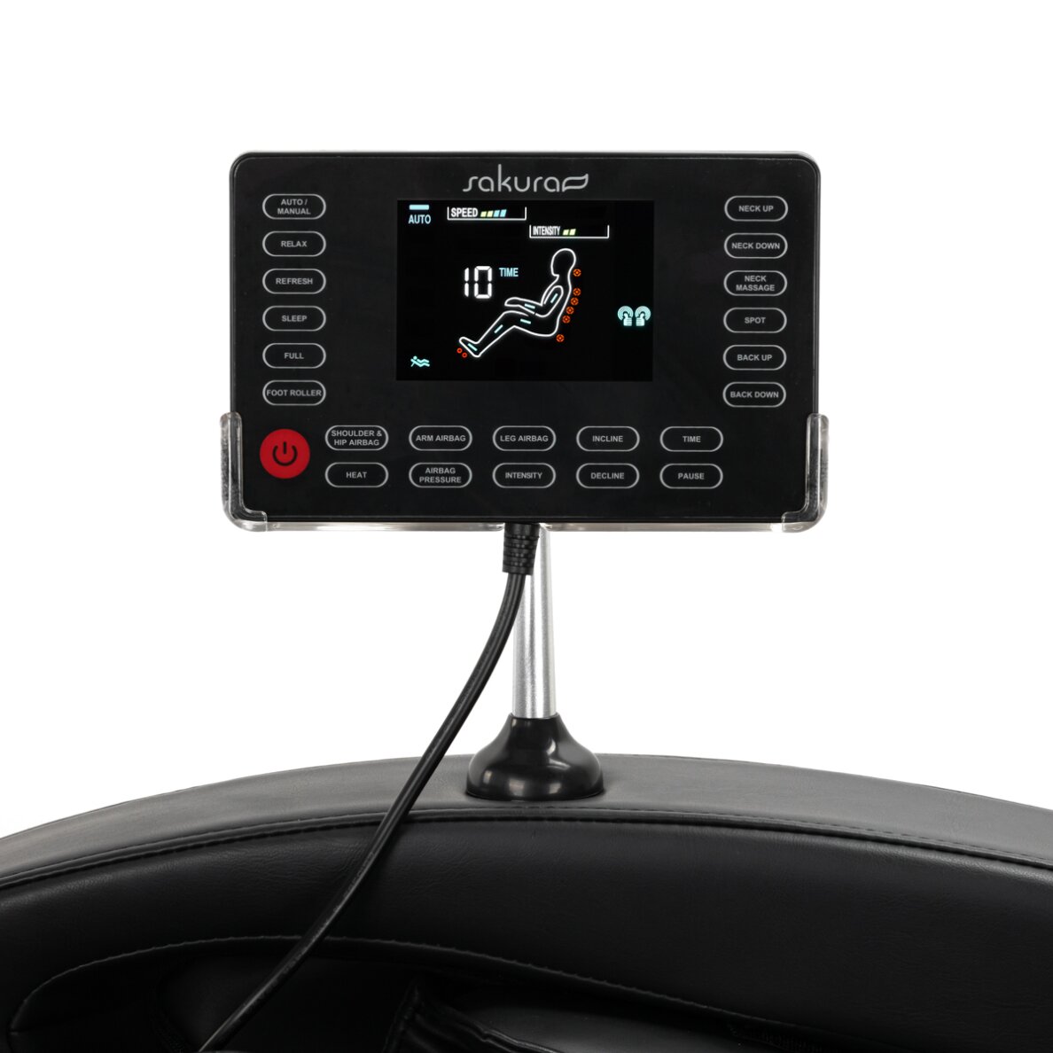 Masāžas krēsls Sakura 801 Black Cherry 15 Masāžas krēsls Sakura 801 Black Cherry 15