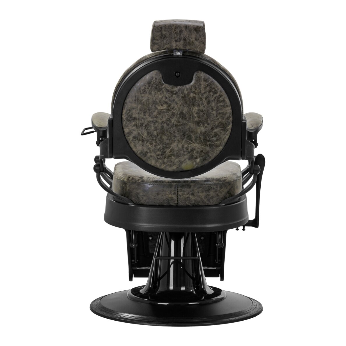 Parturituoli Barber Chair President Old Leather Green 4 Parturituoli Barber Chair President Old Leather Green 4