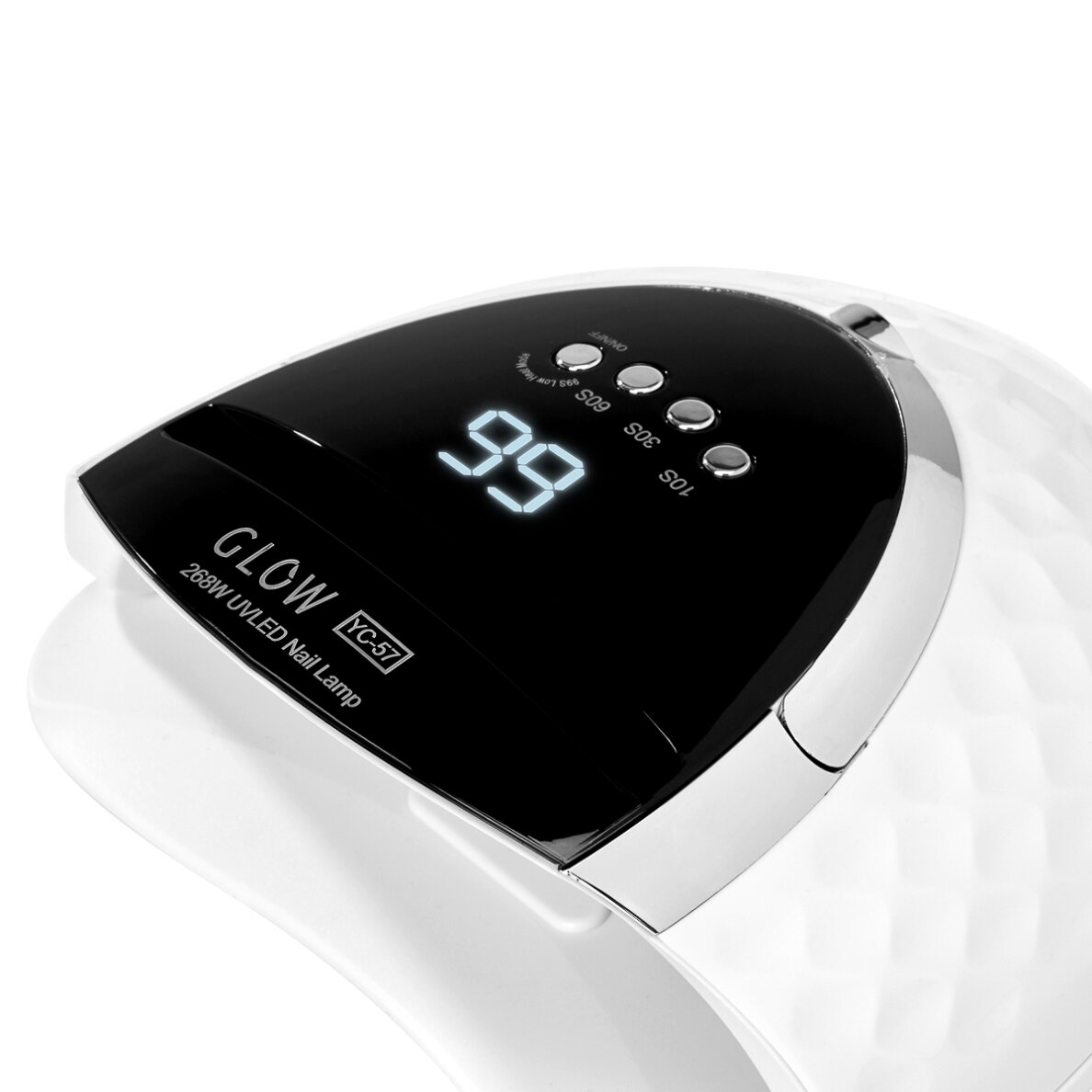 Kynsilamppu UV LED Glow YC57 268W White 5 Kynsilamppu UV LED Glow YC57 268W White 5