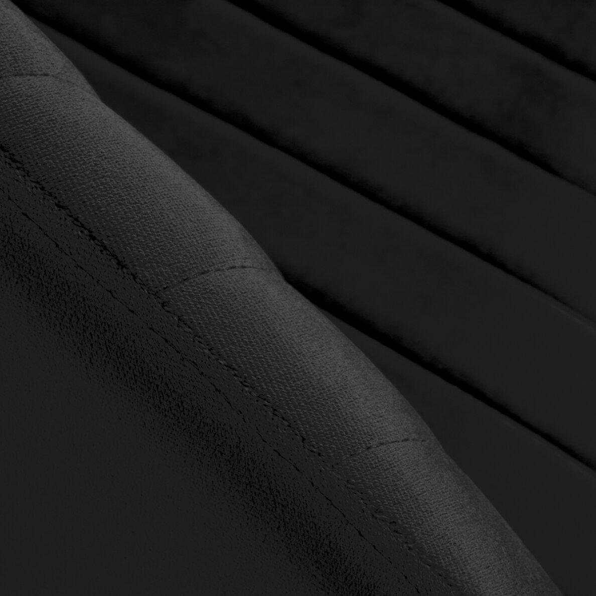 Työtuoli pyörillä 4Rico QS-OF212G Velvet Black 5 Työtuoli pyörillä 4Rico QS-OF212G Velvet Black 5