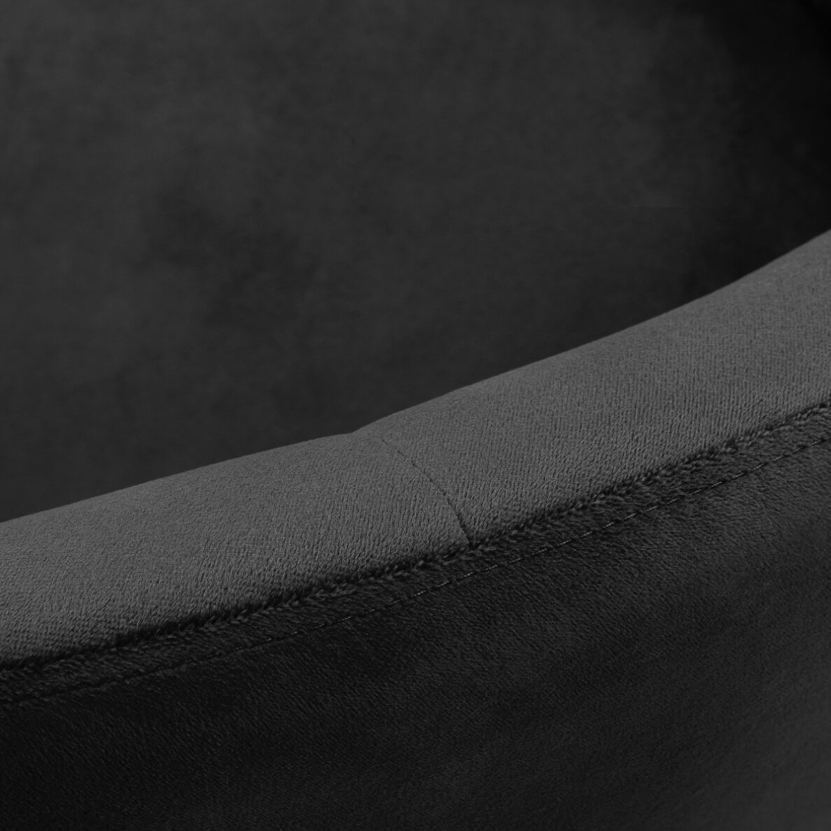 Fotel obrotowy 4Rico QS-BL12G Velvet Black 6 Fotel obrotowy 4Rico QS-BL12G Velvet Black 6