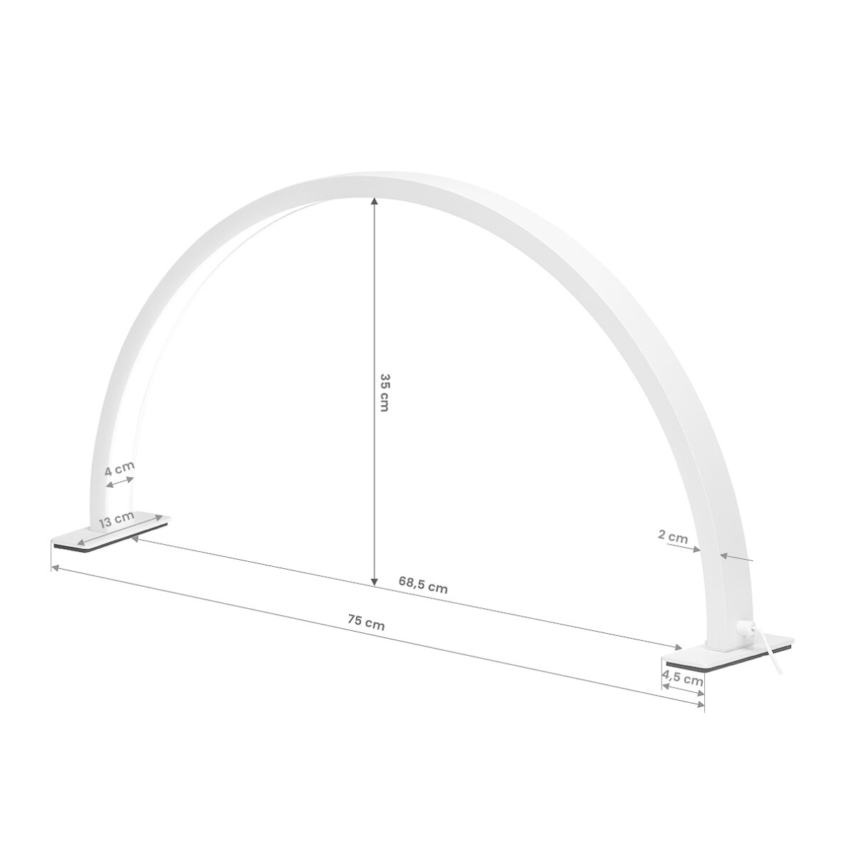 Kosmetoloogiline LED laualamp maniküürile Glow Arche III 7 Kosmetoloogiline LED laualamp maniküürile Glow Arche III 7