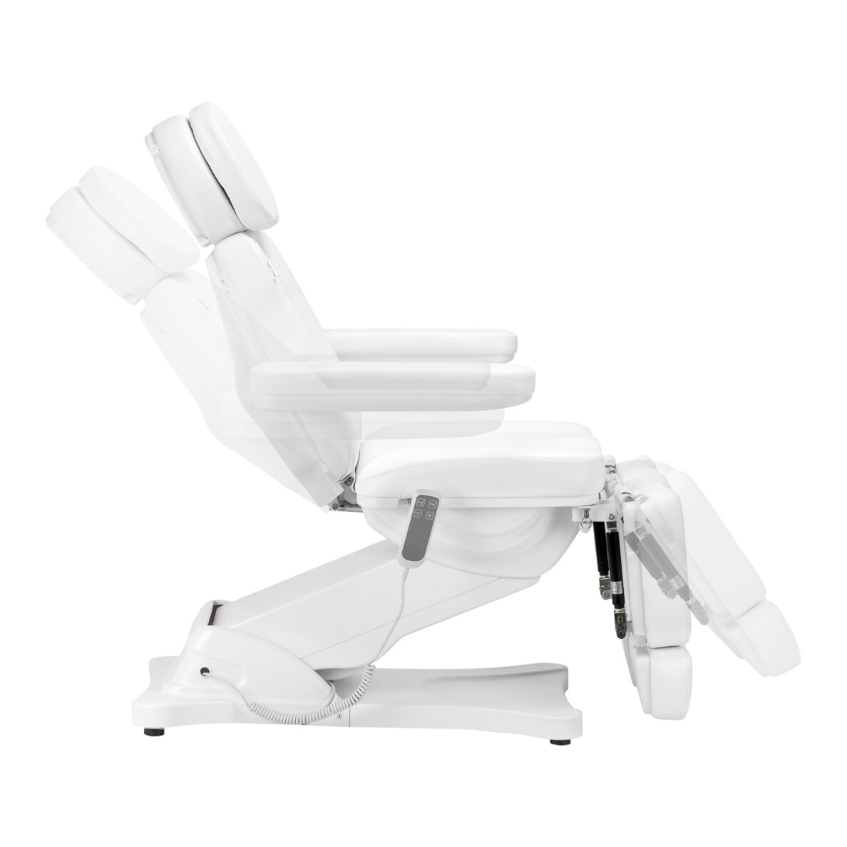 Kosmetologinis krėslas SILLON CLASSIC 2 MOTOR ELECTRIC PEDI WHITE 4