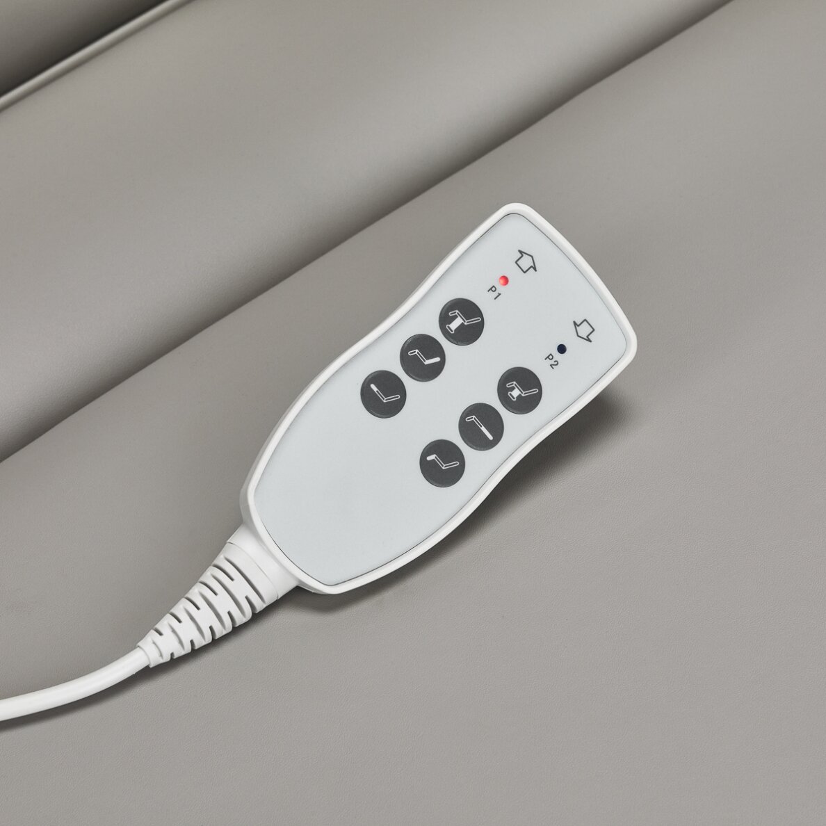 Kosmetologinis krėslas Azzurro 891 Electric 3 Motors Professional Grey 15