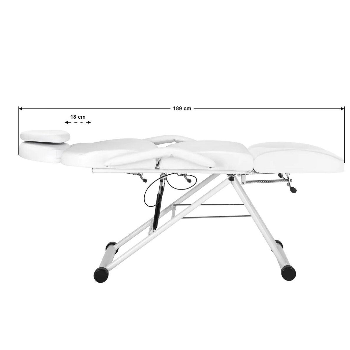 Cosmetology chair Azzurro 563 White 16