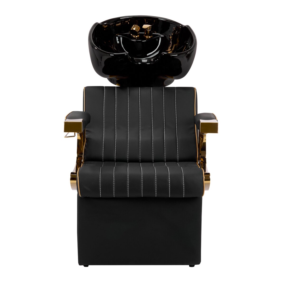 Hairdressing salon sink Gabbiano Marcus Gold Black 2