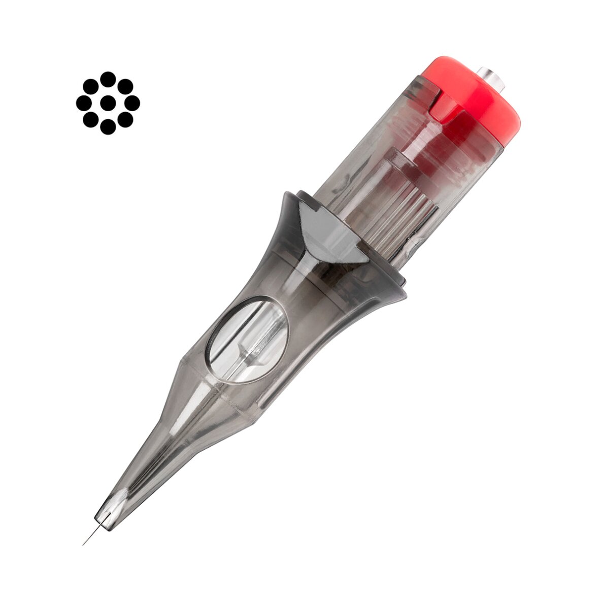 El Cartel V2 -tatuointipatruunat – 0,35 9RL Long Taper 10 kpl