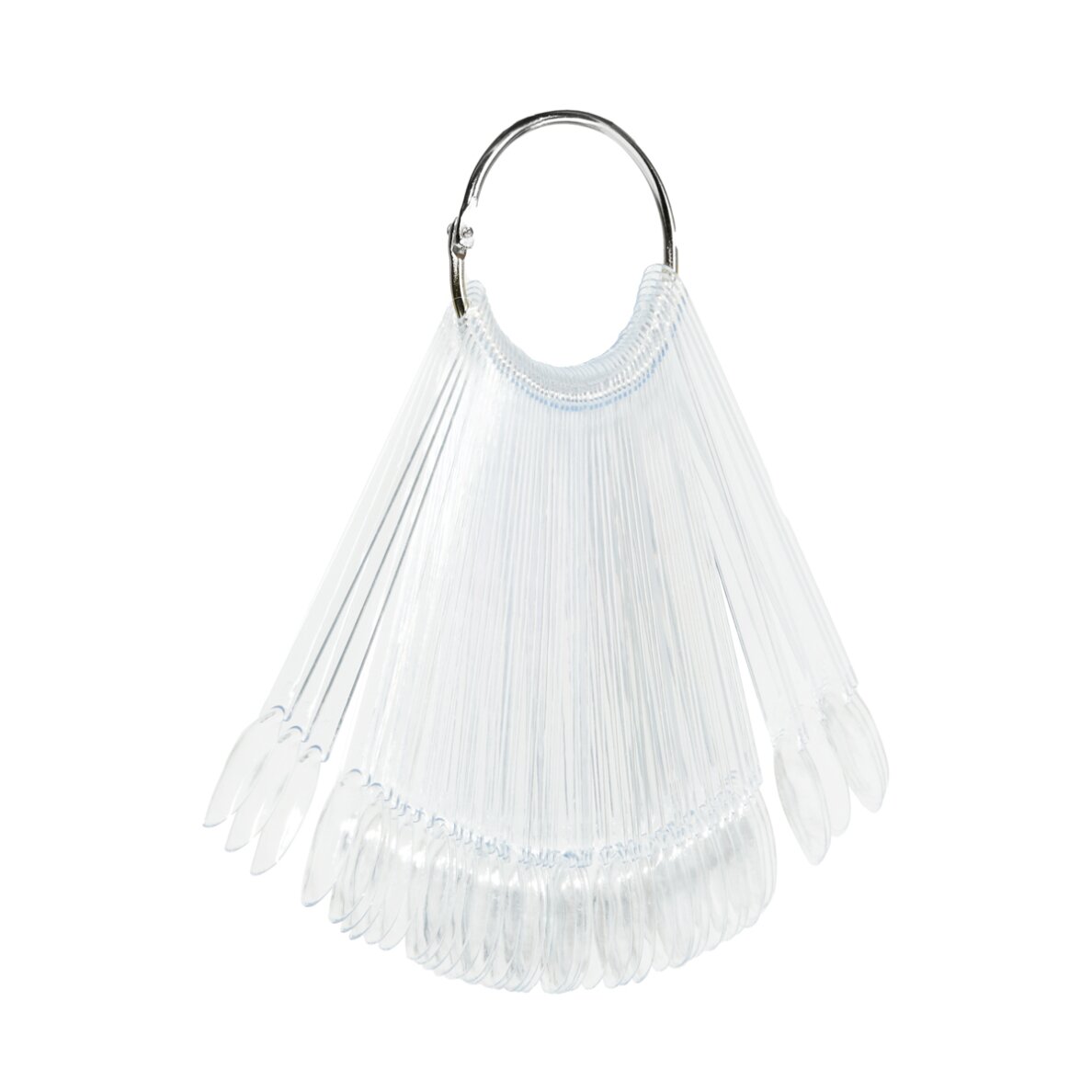 Läbipaistev värvipalett rõngas küüntele 50 otsaga WZ2 Läbipaistev värvipalett rõngas küüntele 50 otsaga WZ2