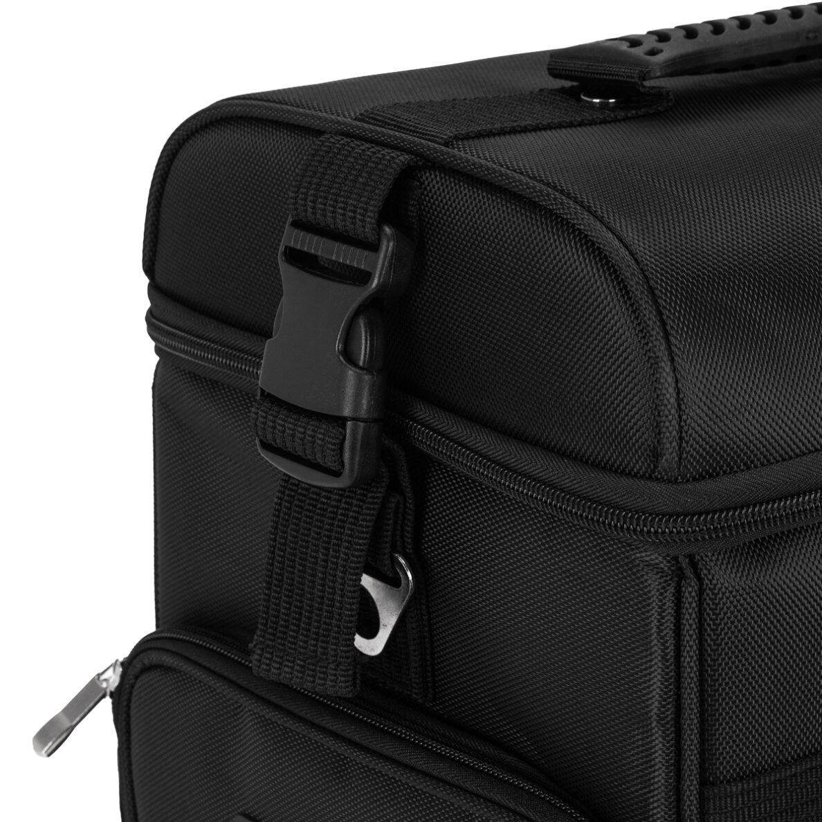 Kosmētikas maciņš uz riteņiem Look 328 Black 5