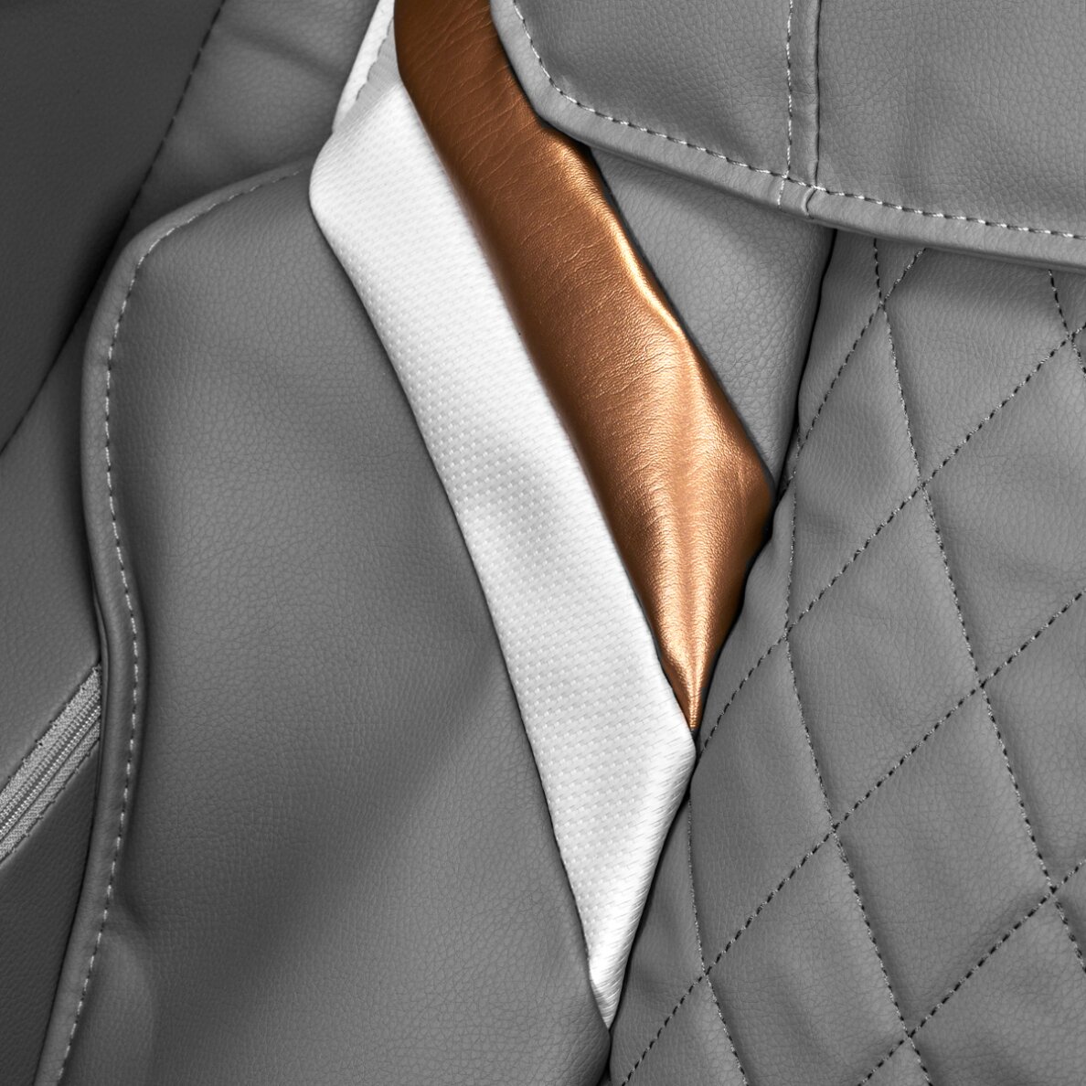 Massagestuhl Sakura Classic 802A White Grey 14