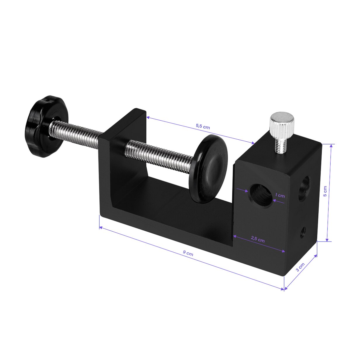 Cosmetology LED lamp Yoga Black 22W 9