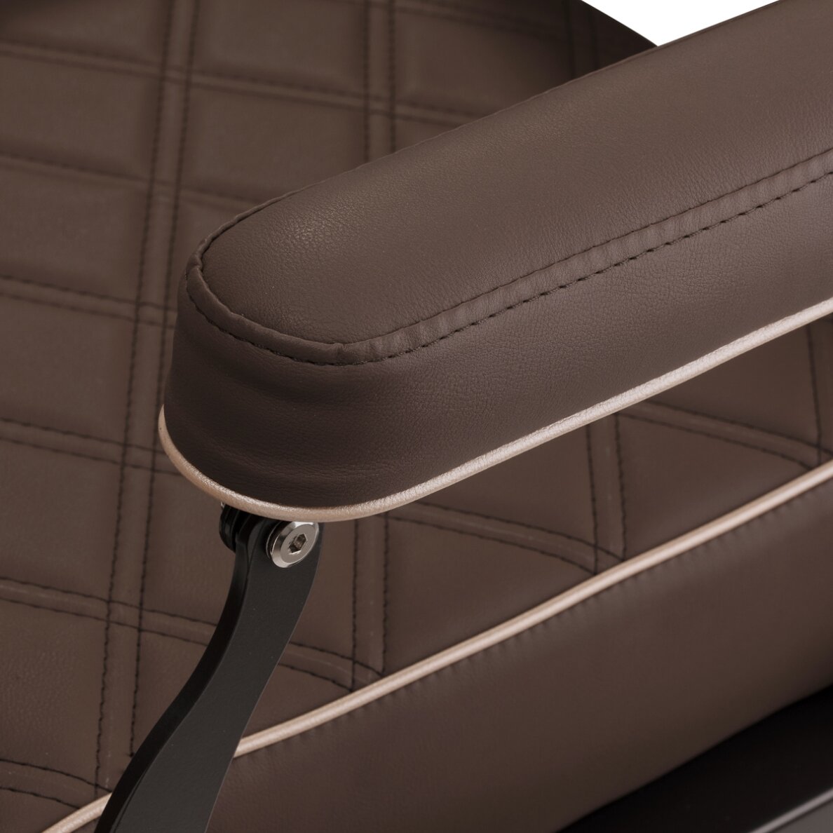 Парикмахерское кресло Barber Chair Gabbiano Carlos Brown 6