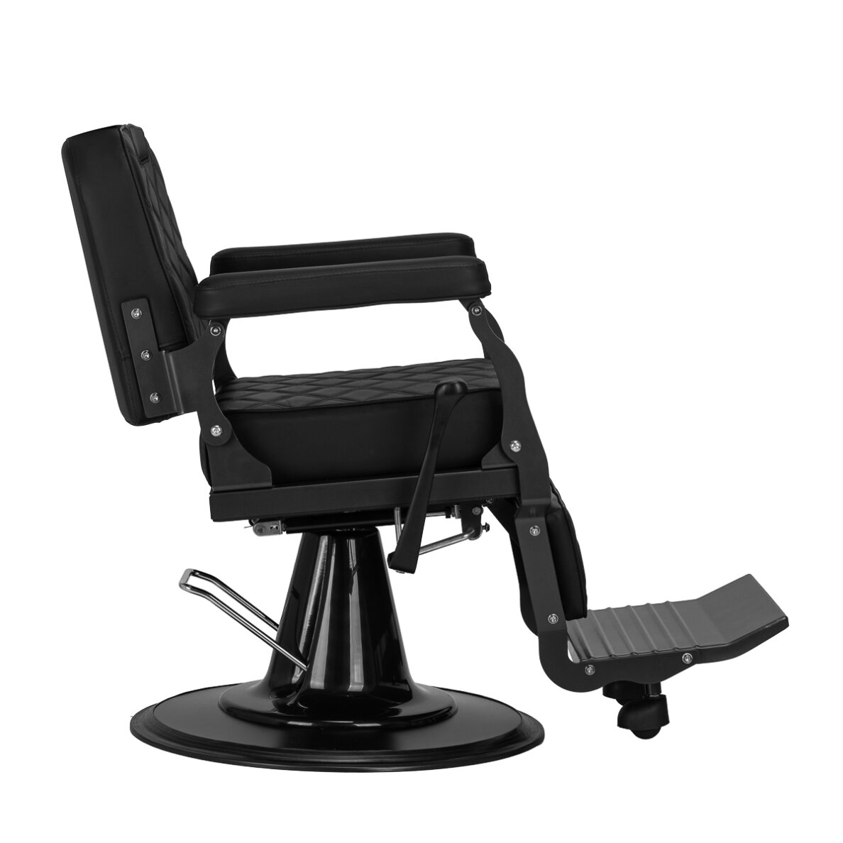 Hairdressing Barber Chair Gabbiano Carlos Black 3 Hairdressing Barber Chair Gabbiano Carlos Black 3
