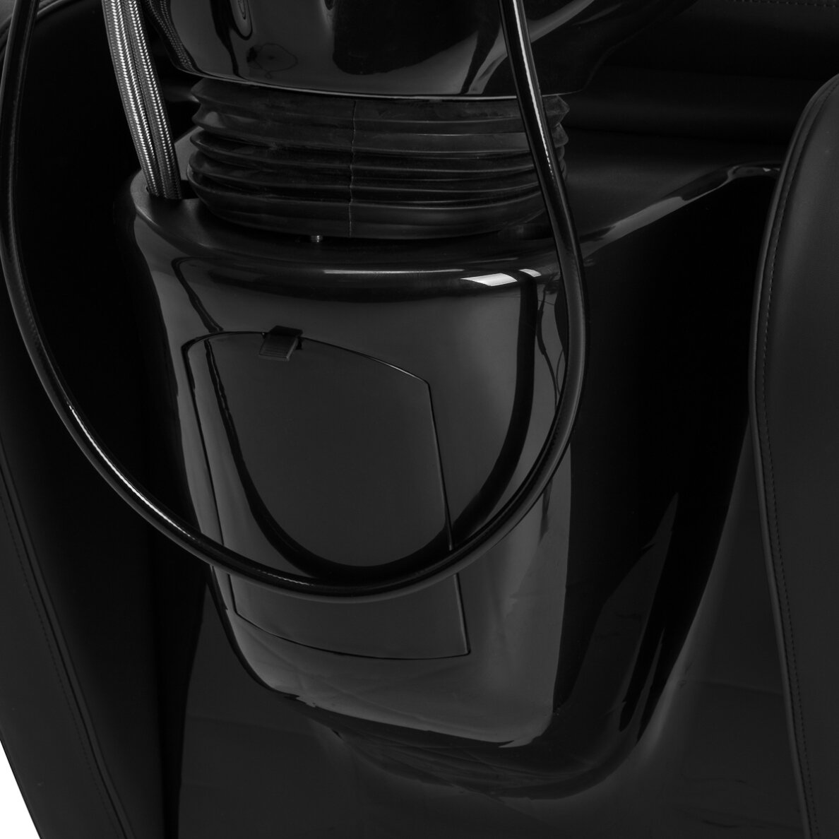 Myjnia fryzjerska z elektrycznym podnóżkiem Gabbiano Emma Black 8 Myjnia fryzjerska z elektrycznym podnóżkiem Gabbiano Emma Black 8