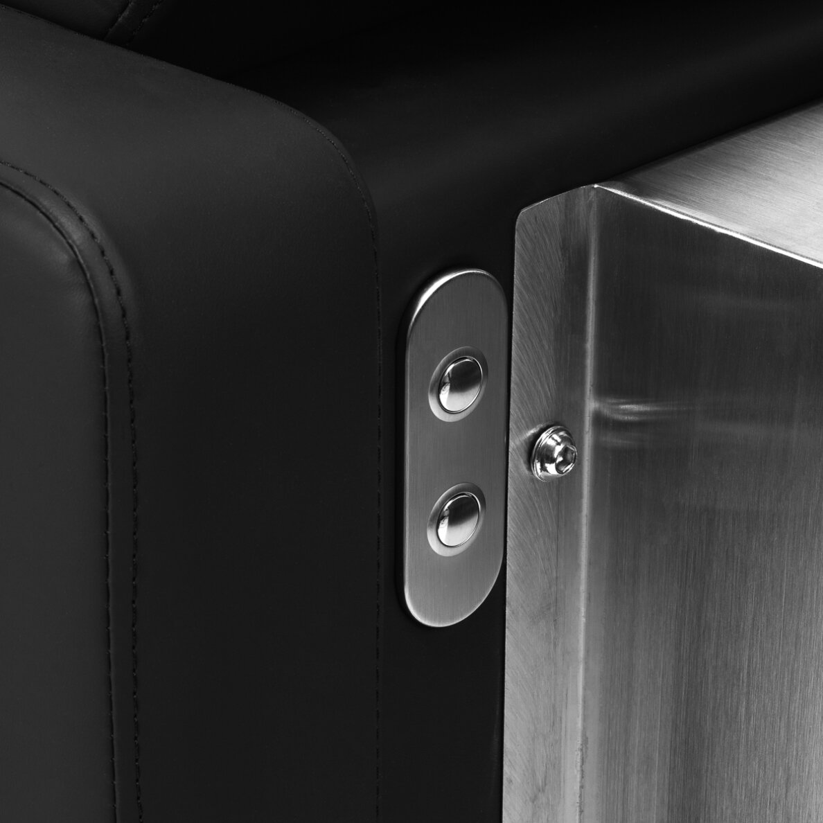 Friseurwaschbecken mit elektrischer Fußstütze Gabbiano Sylvia Black 7 Friseurwaschbecken mit elektrischer Fußstütze Gabbiano Sylvia Black 7