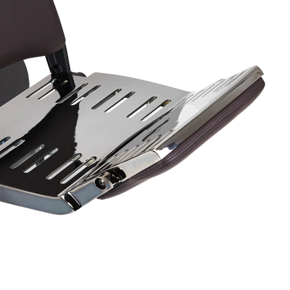 Elektrinė kirpyklos kėdė Professional Barber Chair Gabbiano Duke Brown 15