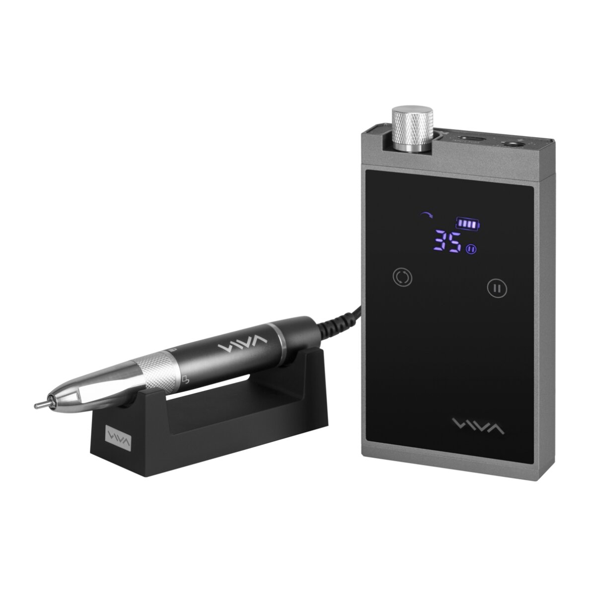 Nail drill for manicure VIVA PRO 601 Brushless Portable Aku