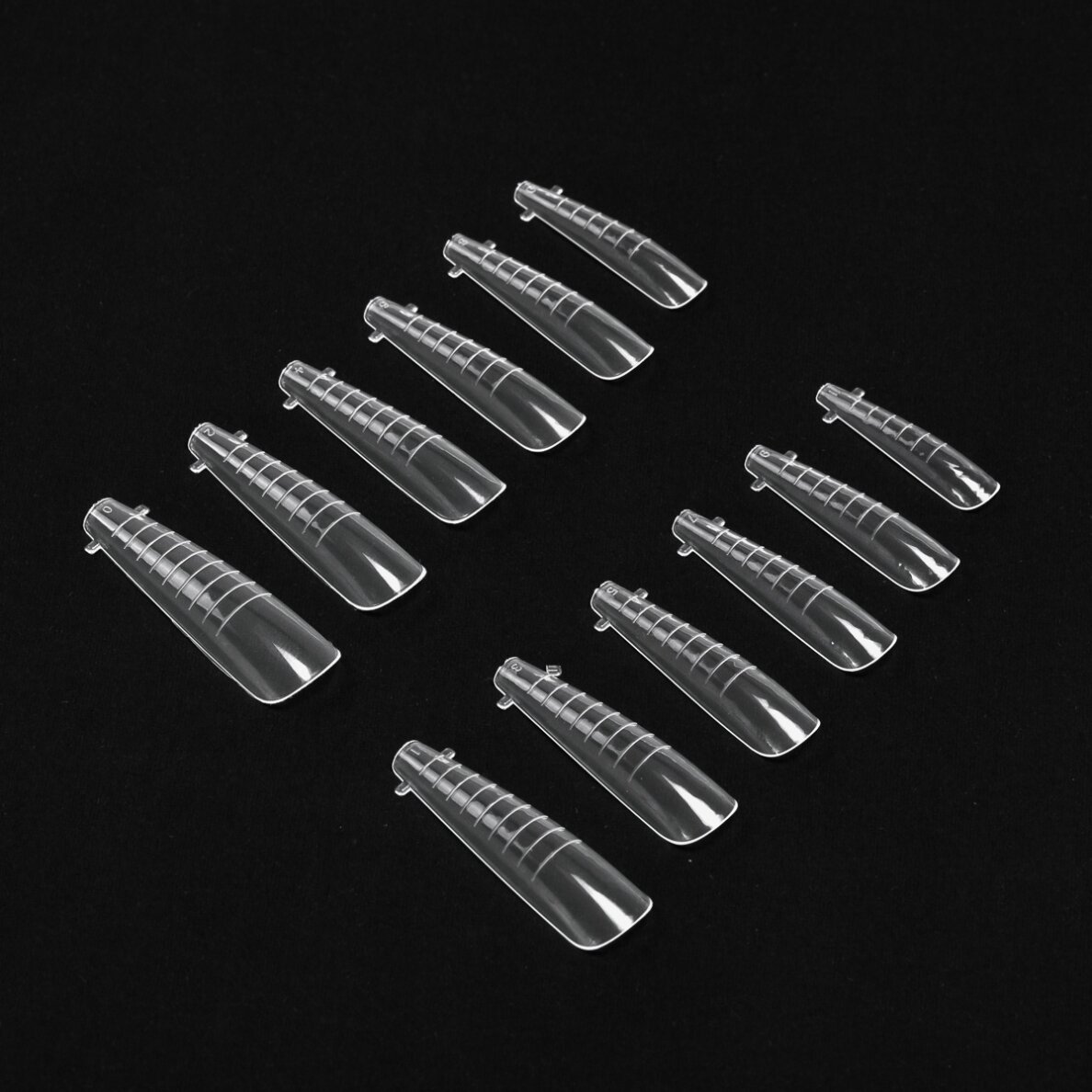 OCHO NAILS küünepikenduste vormid baleriinitele, 120 tk. 1