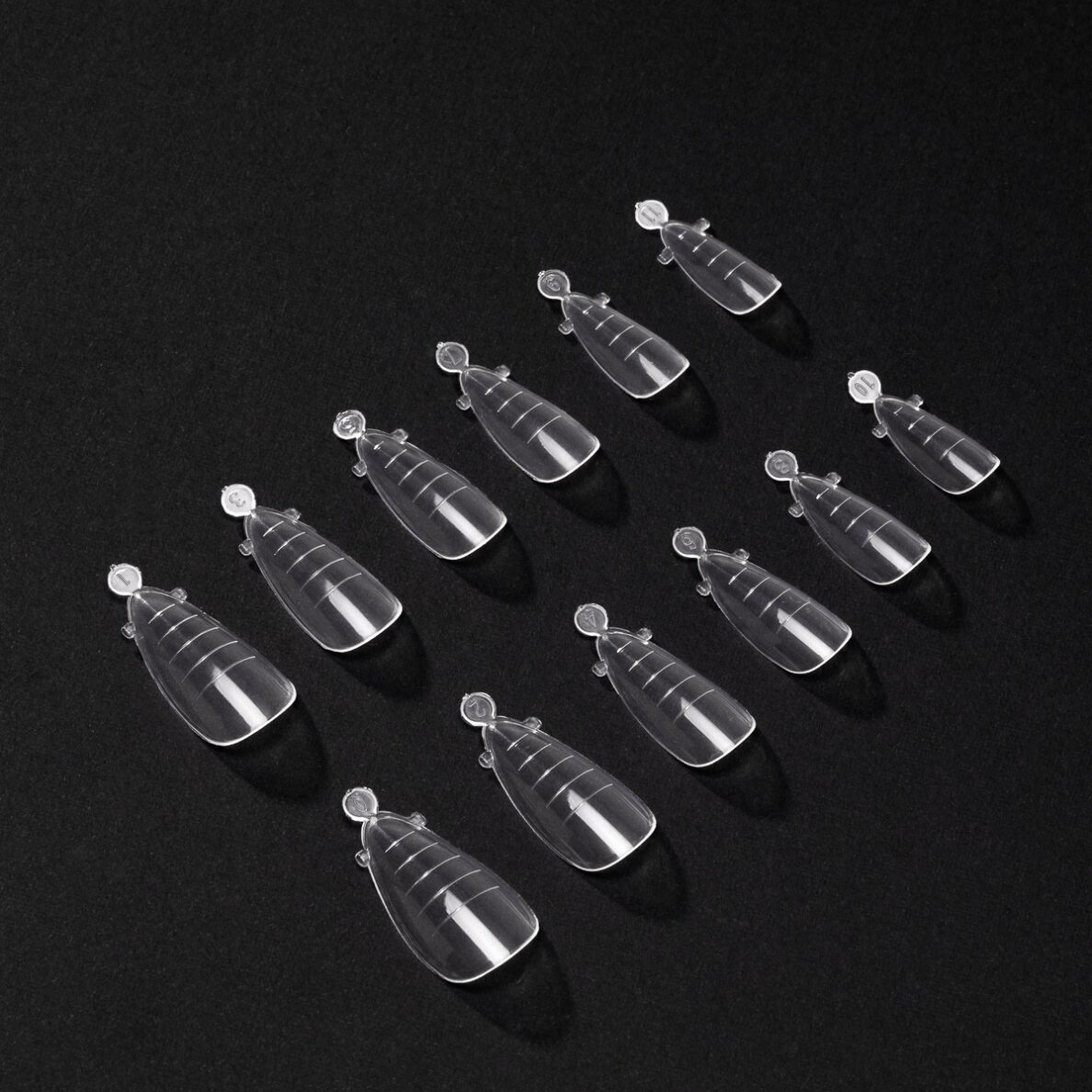 OCHO NAILS Nagelverlängerungsformen Mandel 120 Stück. 1 OCHO NAILS Nagelverlängerungsformen Mandel 120 Stück. 1