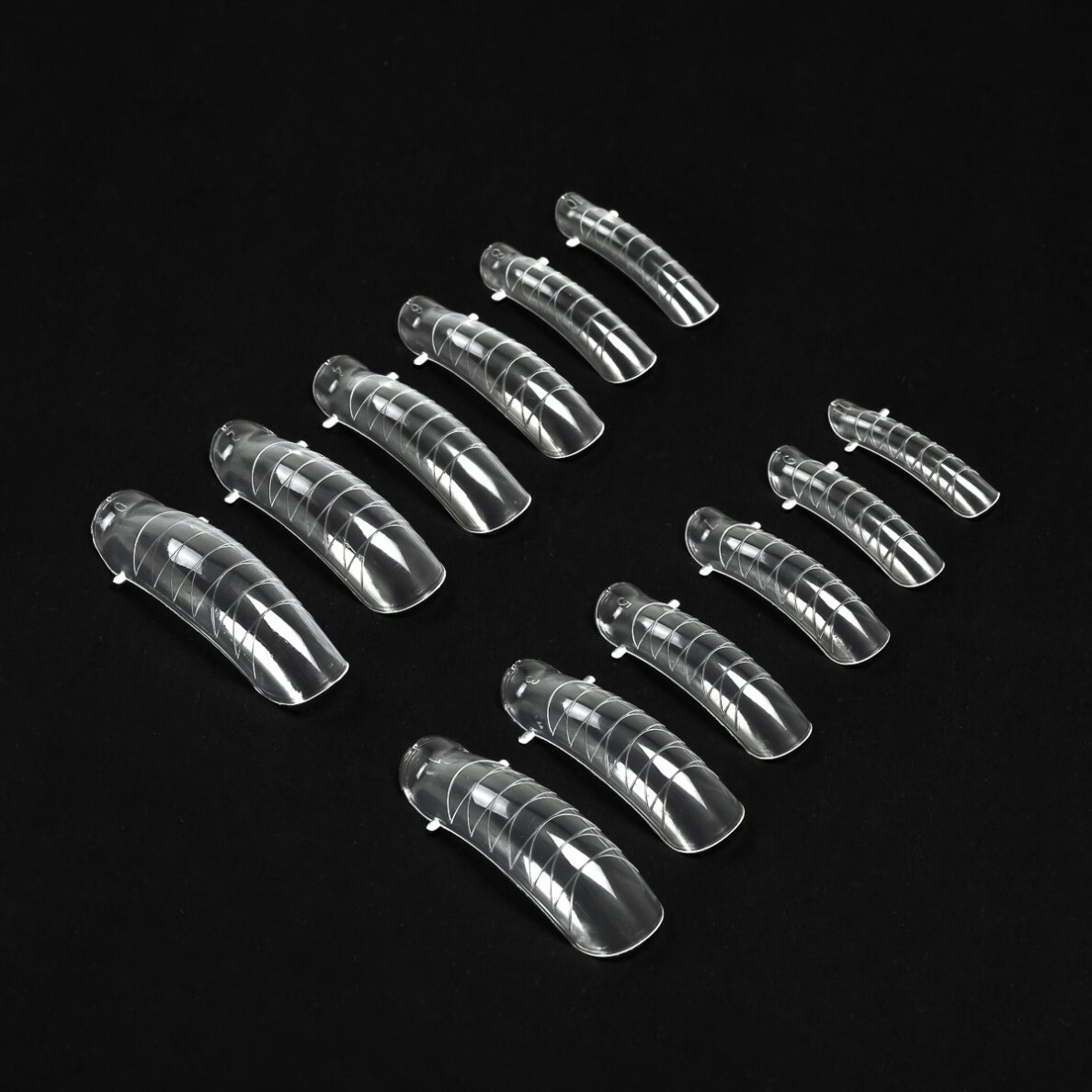 OCHO NAILS Nagelverlängerungsformen quadratisch, 120 Stück. 1 OCHO NAILS Nagelverlängerungsformen quadratisch, 120 Stück. 1