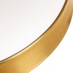 Beautician stool GREEK MODEL 1 WHITE GOLD