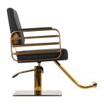 Hairdressing chair GABBIANO PROFESSIONAL HAIRDRESSING CHAIR AVILA GOLD BLACK