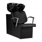 Juuksuri valamu GABBIANO PROFESSIONAL HAIRWASHER DALLAS BRUSSELS BLACK