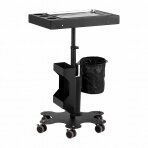 Kosmetologinis vežimėlis - staliukas įrangai PRO INK 716C BLACK