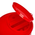 Medicīnisko atkritumu trauks 1L sarkans