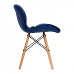 Stuhl 4Rico QS-186 Scandi Velvet Blue