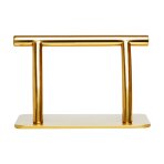 Hairdressing footrest Gabbiano 30cm Gold