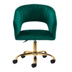 Bürostuhl mit Rollen 4Rico QS-OF212G Velvet Green