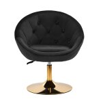 Вращающееся кресло 4Rico QS-BL12B Velvet Black