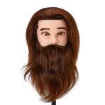 Parrakas mannekiinipää kampaajille ja stylisteille Gabbiano WZ2