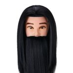 Parrakas mannekiinipää kampaajille ja stylisteille WZ3
