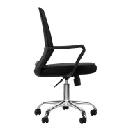 Biroja krēsls uz riteņiem RECEPTION CHAIR BETA BLACK