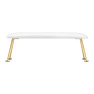 Manicure armrest PROFESSIONAL ELEGANCE GOLDEN WHITE