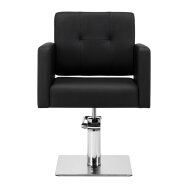 Kirpyklos kėdė GABBIANO PROFESSIONAL HAIRDRESSING CHAIR BERGAMO Black