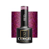 OCHO NAILS hibrīdnagu laka Red 209, 5 g OCHO NAILS hibrīdnagu laka Red 209, 5 g