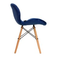 Krēsls 4Rico QS-186 Scandi Velvet Blue