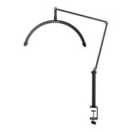 Cosmetology desk LED lamp for manicure Glow MX3 Black