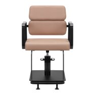 Fotel fryzjerski Gabbiano Porto Black Biege