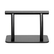 Frizētavas kāju balsts Gabbiano 30cm Black Frizētavas kāju balsts Gabbiano 30cm Black