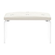 Manicure armrest Momo Diamond Ecru