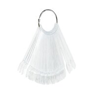 Läpinäkyvä väripalettirengas kynsille, 50 kärkeä WZ2