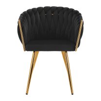 Nojatuoli 4Rico QS-GW06G Velvet Black Nojatuoli 4Rico QS-GW06G Velvet Black