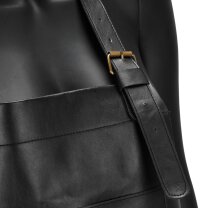 Black barber apron K-508