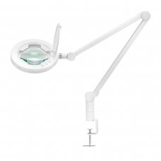 Lampa kosmetyczna LED stołowa z lupą 5D 12W ADJUSTABLE LIGHT COLOR